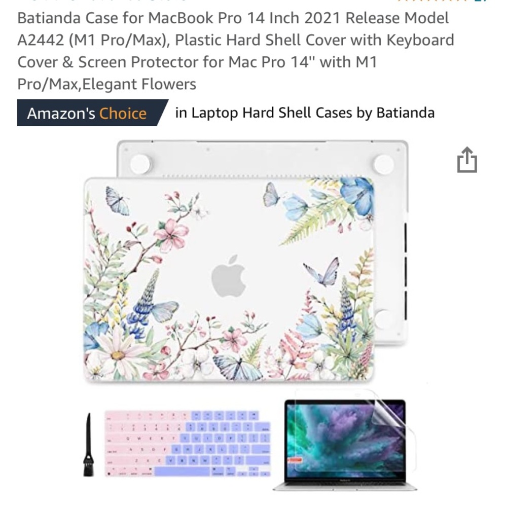 MacBook Pro 2021 Case - 14” (A2442)